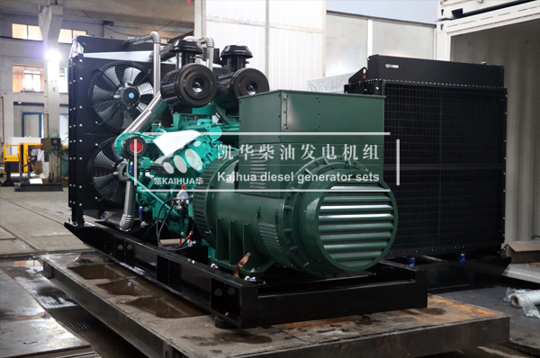 湖南农业四台800KW柴油发电机组今日成功出厂