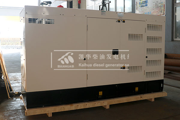 上海客户订购一台200kw静音发电机组成功出厂