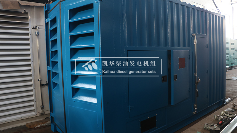 梅州300kw集装箱式发电机组成功出厂